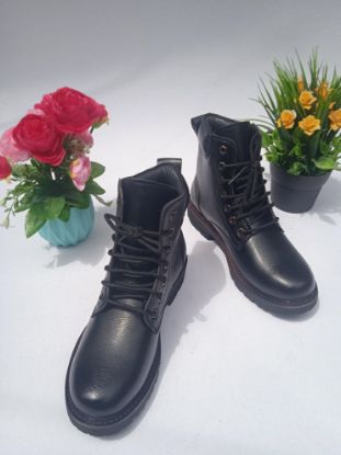 Show details for Half Boot Dark Brown lace up