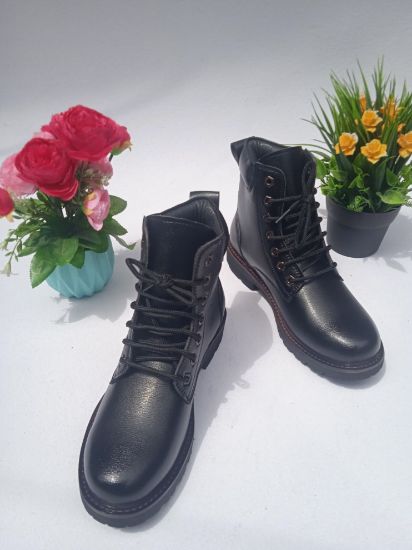 Picture of Half Boot Dark Brown lace up